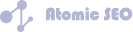 Logo of a Atomic SEO.